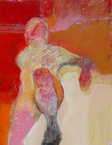 "Figure Form HI NM #801" - Figurative Painting by Mark Gould