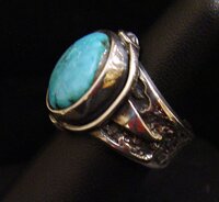 "Ring" - Southwestern Turquoise Jewelry by Michael Grant