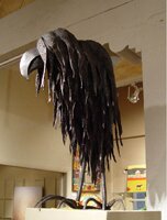 "Babylon" - Welded Steel Bird Sculpture by Nina Scott-Hansen