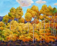 "Aspen Evanescence" - Landscape Art by Johnathan Harris