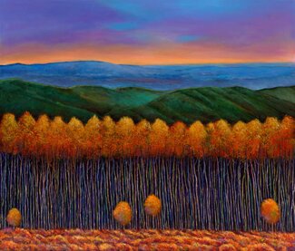 "Aspen Perspective" - Landscape Artwork by Johnathan Harris