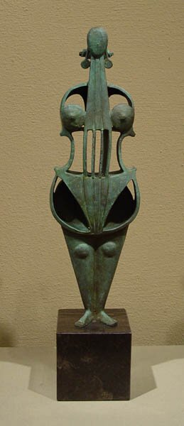 "Sonatina" - Bronze Musical Sculpture by Howard Hitchcock
