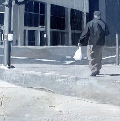 "The Little Comforts of a Busy Day" - City Scenes by Jonathan Howard
