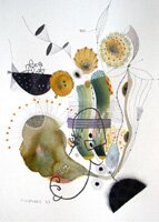 "Toward West" - Mixed Media by Homare Ikeda