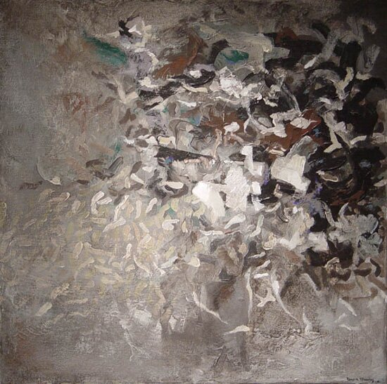 "In Transformation" - Acrylic Painting by David Johns