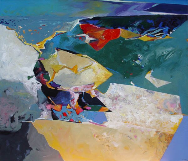 "Inter-Force" - Abstract Artwork by David Johns