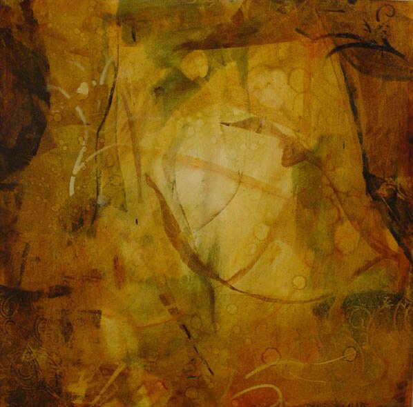 "Golden Light V" - Oil Painting by Randall LaGro