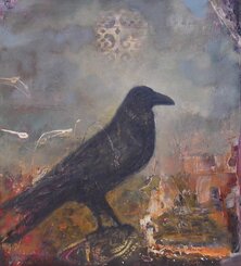 "Guardian" - Avian Artwork by Randall LaGro