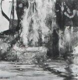 "Ophelia" - Monotype by Randall LaGro