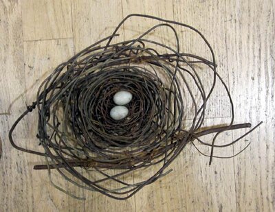 Nest "986" - Found Object Artwork by Phil Lichtenhan