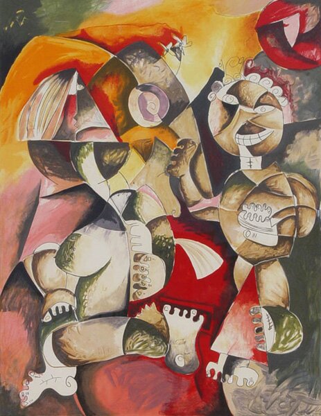 "Forever Happy" - Lithograph Collection by Alexandra Nechita