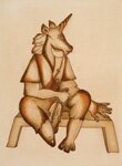"The Unicorn - #3/10" - Lithograph by Alexandra Nechita