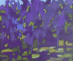 "Deep Shade" - Pastel Artwork by Marshall Noice