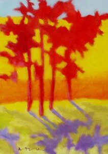 "Quartet, Shadows" - Landscape Artwork by Marshall Noice