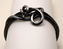 Vines and Tendrils Cuff Bracelet - Custom Jewelry by Valerie Ostenak