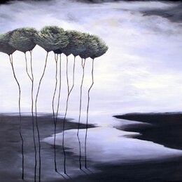 "Untitled #598" - Tree Landscapes by Anna Pales