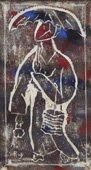 "Walk in the Rain" - Linotype by Alfred Rogoway