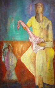 "Wine and Song" - Fine Art by Alfred Rogoway