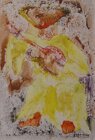 "Yellow Musician" - Painting by Alfred Rogoway