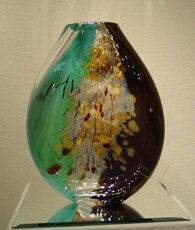 "Borsetta" - Hand-blown Studio Glass by Randi Solin