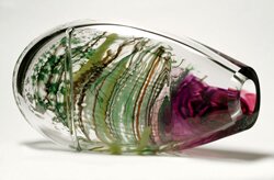"Maglione" - Unique Handblown Glass by Randi Solin