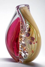 "Pashima" - Glass Artwork by Randi Solin