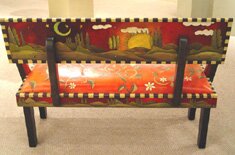 "Bench" - Artwork by Sticks Furniture