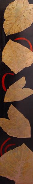 "Elephant Leaves A & B" - Nature Themed Artwork by Gail Taylor