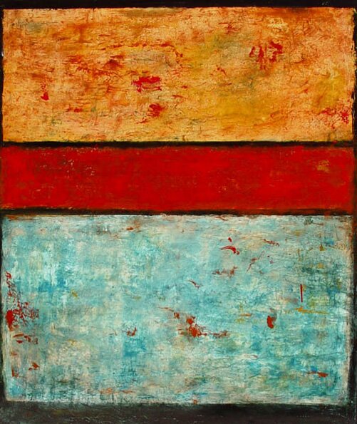 "Tuscany Series VII" - Painting by Ani Yellowhammer