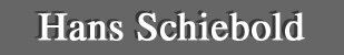 Hans Schiebold - A featured artist at the Lanning Gallery [Sedona Arizona]