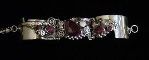 Victor-Yurivilca-purple-spiney-oyster-bracelet