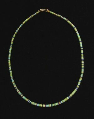 Michael-Grant-MG1174-Necklace-Orville-Jack- tiny-rondells-sugilite-lapis