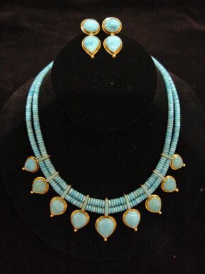 Michael-Grant-MG1274-Egyptian-Necklace-Sleeping-Beauty-Turquoise-&-18K-gold